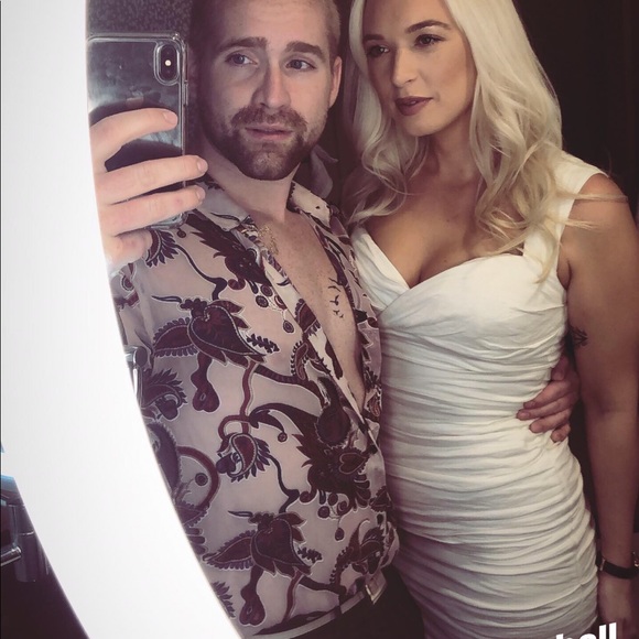 Nicole Miller White Mini Dress - Bodycon - Picture 2 of 5